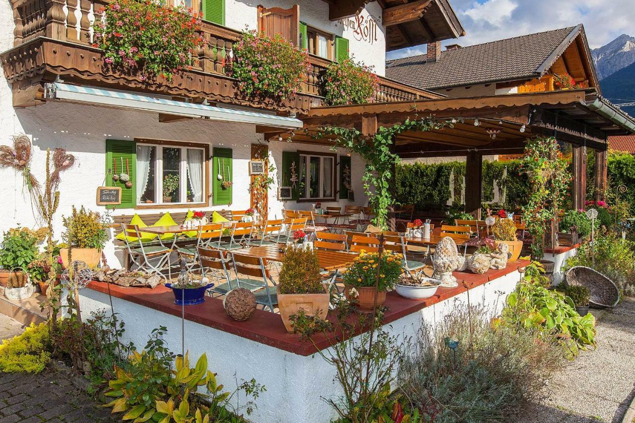 Fruehstueckspension Gaestehaus Zum Weissen Roessl Wallgau Εξωτερικό φωτογραφία